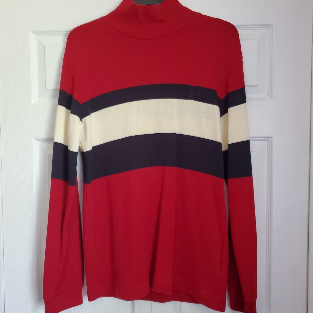 Men's Mock Turtleneck Sweater